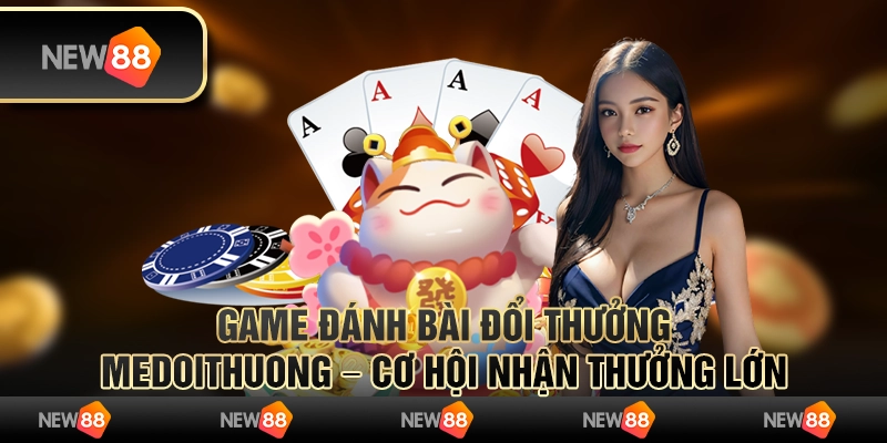 Game đánh bài đổi thưởng Medoithuong – cơ hội nhận thưởng lớn