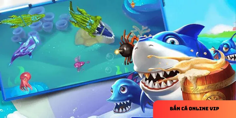 Hệ thống phần thưởng hấp dẫn trong bắn cá online VIP