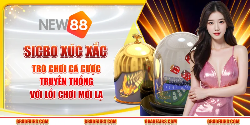 Sicbo xúc xắc – Trò chơi cá cược truyền thống với lối chơi mới lạ