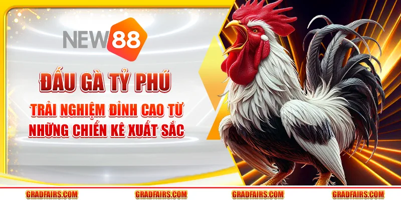 Đấu gà tỷ phú – Trải nghiệm đỉnh cao từ những chiến kê xuất sắc