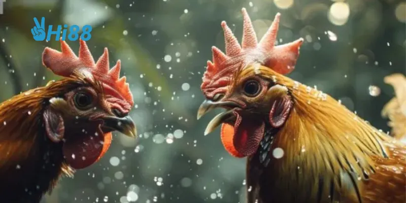 Chiến kê được tuyển chọn.