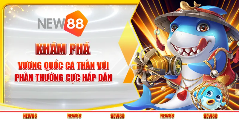 Khám phá vương quốc cá thần với phần thưởng cực hấp dẫn