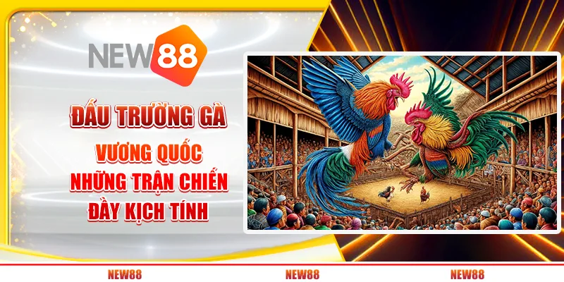 Đấu trường gà vương quốc: những trận chiến đầy kịch tính