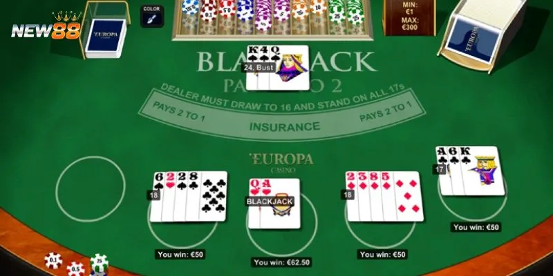 Khám phá các phiên bản bài blackjack phổ biến