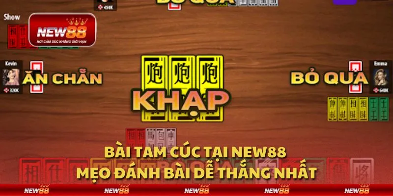 Bài Tam Cúc tại New88 - Mẹo đánh bài dễ thắng nhất