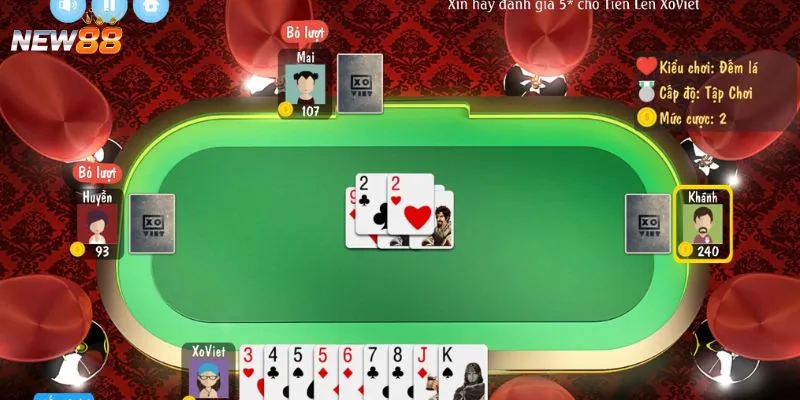 Khám phá các phiên bản bài tiến lên phổ biến