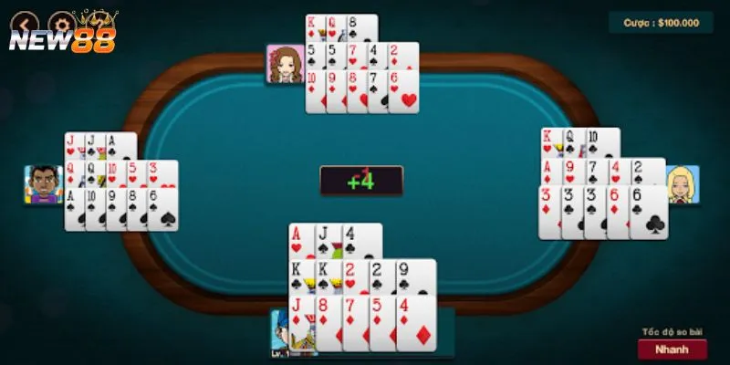 Tìm hiểu quy tắc xếp bài cơ bản trong Mậu Binh