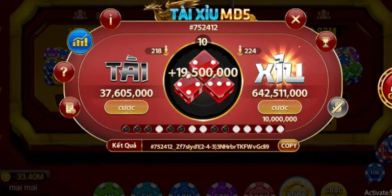 Phân tích tỷ lệ trả thưởng trong tài xỉu