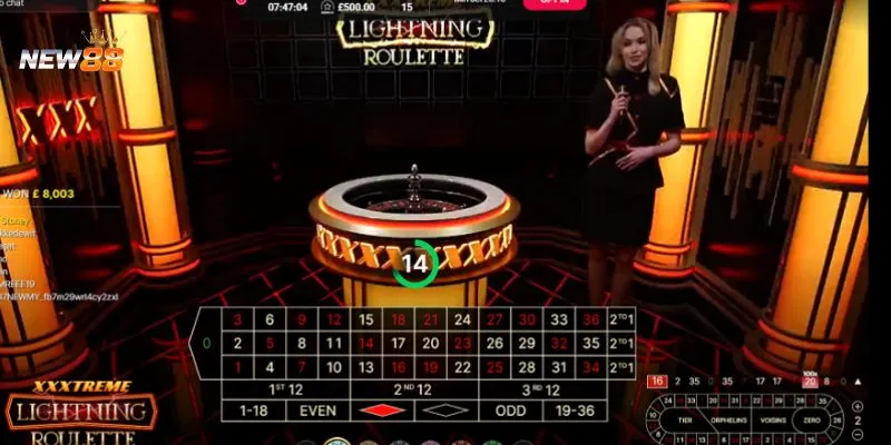 Tìm hiểu cách chơi Lightning Roulette cơ bản