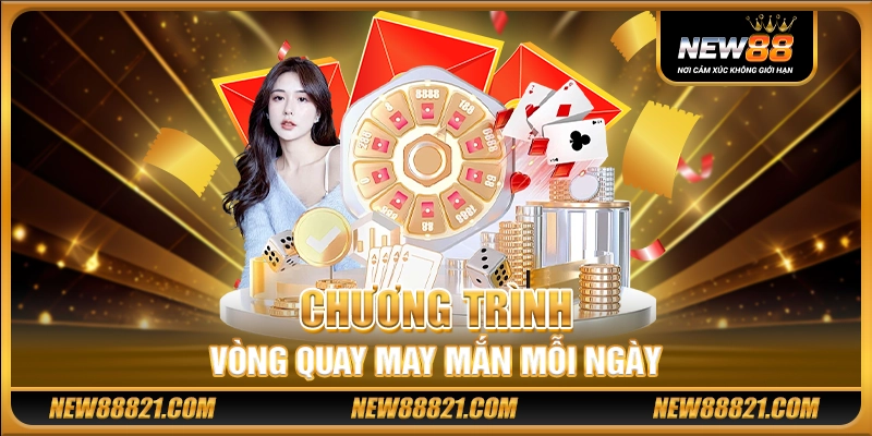 Chương trình vòng quay may mắn mỗi ngày