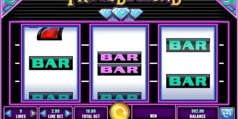 Cách chơi Triple Diamond tăng cơ hội thắng