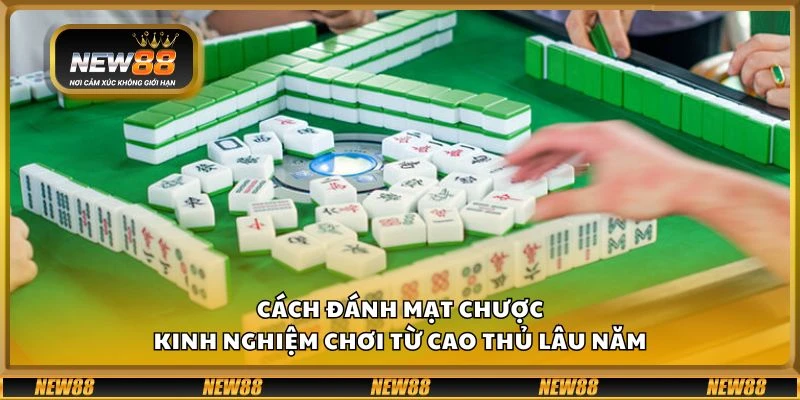 Cách đánh mạt chược - Kinh nghiệm chơi từ cao thủ lâu năm