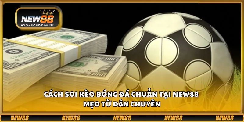 Cách soi kèo bóng đá chuẩn tại New88 - Mẹo từ dân chuyên