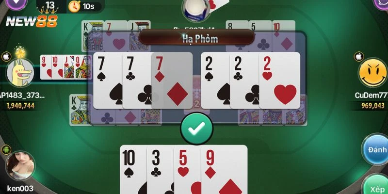 Những lỗi cơ bản khi mới chơi phỏm