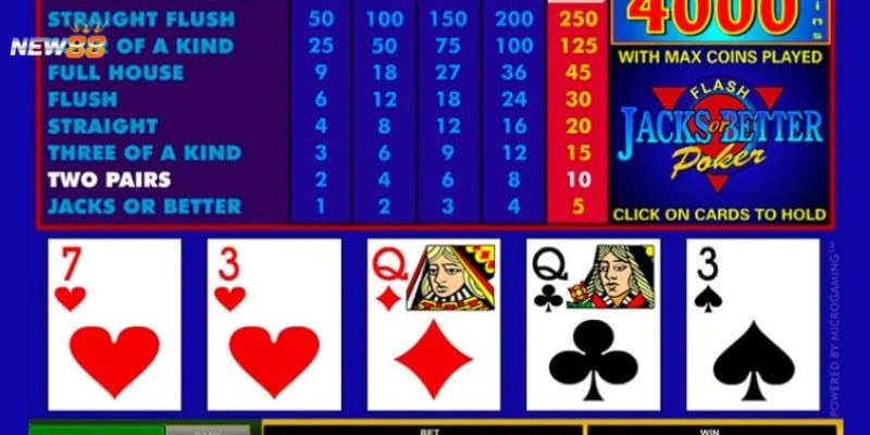 Sự khác biệt giữa video poker và poker thông thường