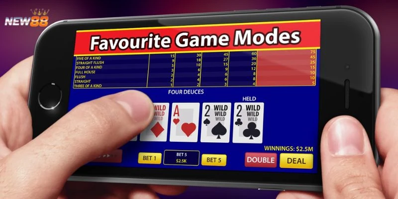Cách chơi video poker dễ thắng lớn liên tiếp